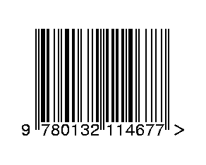 Automatically generated image of the same barcode.